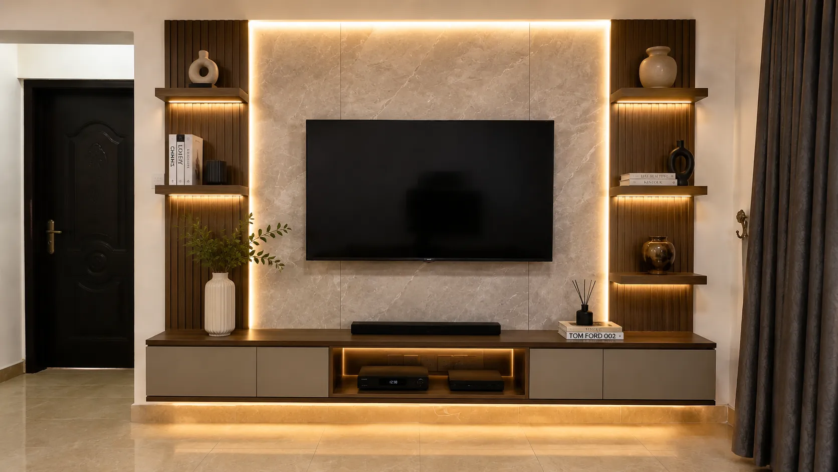 TV Wall After
